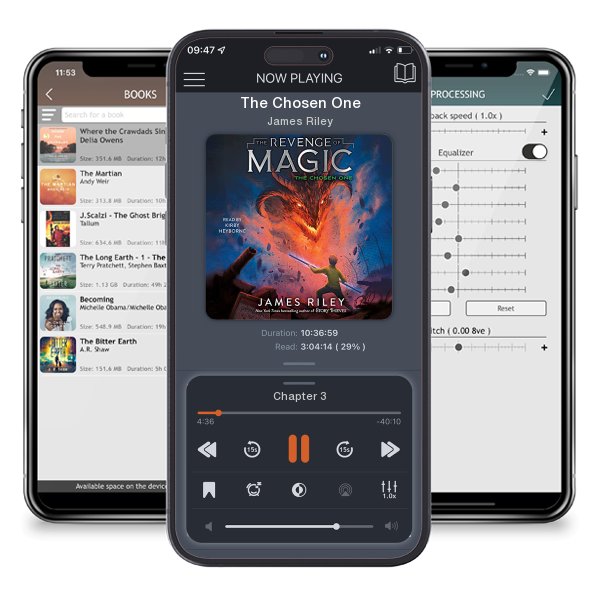 Download fo free audiobook The Chosen One by James Riley and listen anywhere on your iOS devices in the ListenBook app.