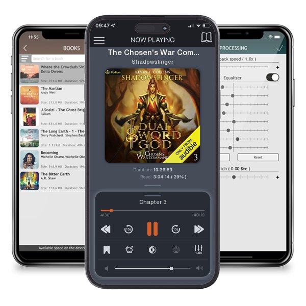 Download fo free audiobook The Chosen's War Command by Shadowsfinger and listen anywhere on your iOS devices in the ListenBook app.