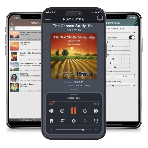 Download fo free audiobook The Chosen Study, Season Two: Hope for the Lost by Bill Syrios and listen anywhere on your iOS devices in the ListenBook app.