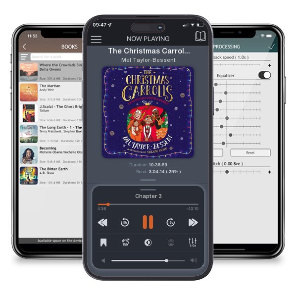 Download fo free audiobook The Christmas Carrolls by Mel Taylor-Bessent and listen anywhere on your iOS devices in the ListenBook app.
