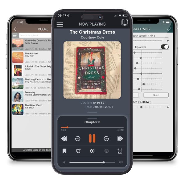 Download fo free audiobook The Christmas Dress by Courtney Cole and listen anywhere on your iOS devices in the ListenBook app.