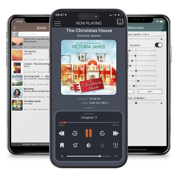 Download fo free audiobook The Christmas House by Victoria James and listen anywhere on your iOS devices in the ListenBook app.