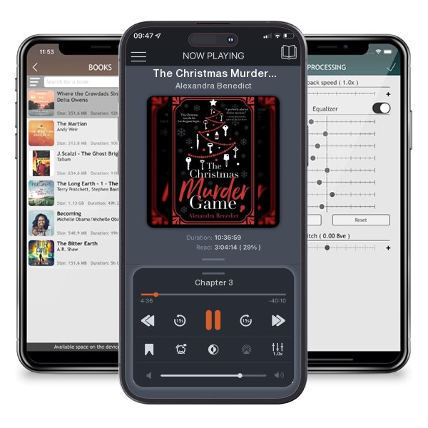Download fo free audiobook The Christmas Murder Game by Alexandra Benedict and listen anywhere on your iOS devices in the ListenBook app.