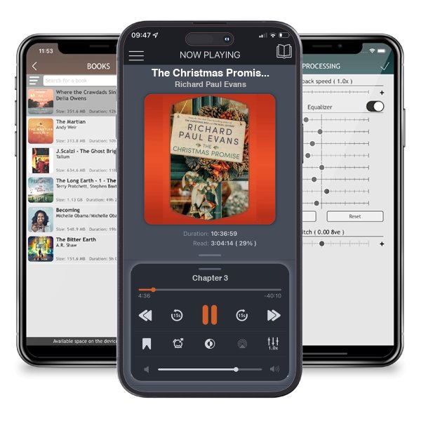 Download fo free audiobook The Christmas Promise by Richard Paul Evans and listen anywhere on your iOS devices in the ListenBook app.
