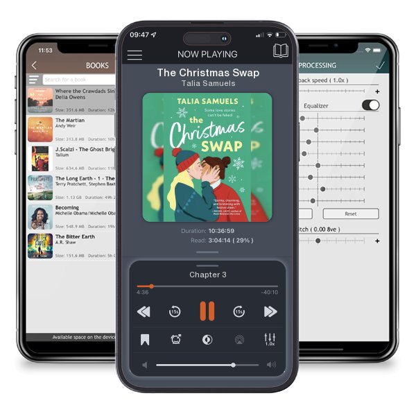Download fo free audiobook The Christmas Swap by Talia Samuels and listen anywhere on your iOS devices in the ListenBook app.