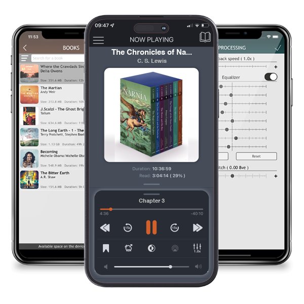 Download fo free audiobook The Chronicles of Narnia Boxed Set (Collector\'s Edition) by C. S. Lewis and listen anywhere on your iOS devices in the ListenBook app.