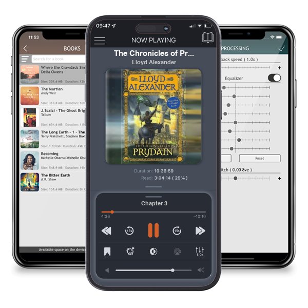Download fo free audiobook The Chronicles of Prydain by Lloyd Alexander and listen anywhere on your iOS devices in the ListenBook app.