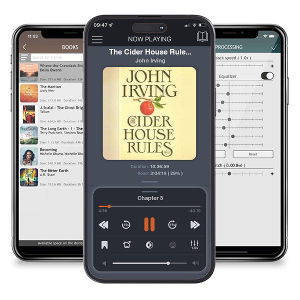 Download fo free audiobook The Cider House Rules by John Irving and listen anywhere on your iOS devices in the ListenBook app.
