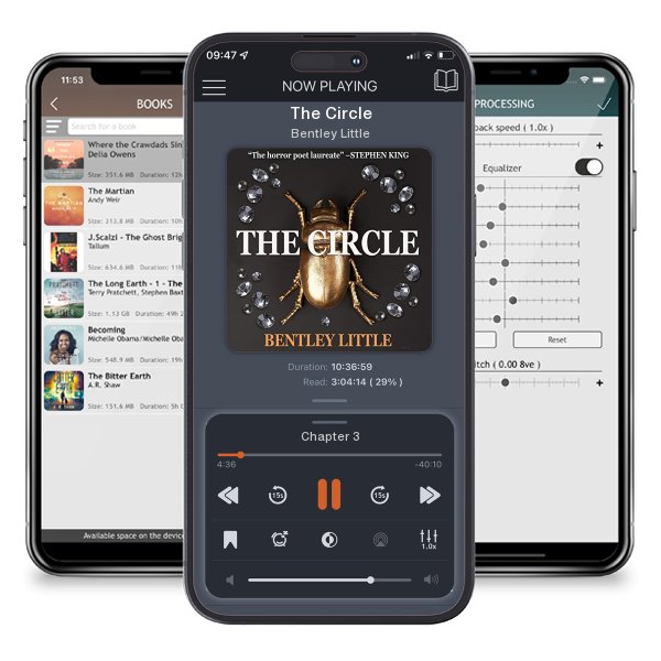 Download fo free audiobook The Circle by Bentley Little and listen anywhere on your iOS devices in the ListenBook app.
