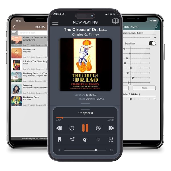 Download fo free audiobook The Circus of Dr. Lao by Charles G. Finney and listen anywhere on your iOS devices in the ListenBook app.