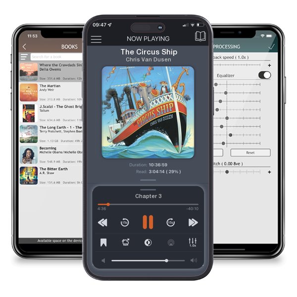 Download fo free audiobook The Circus Ship by Chris Van Dusen and listen anywhere on your iOS devices in the ListenBook app.
