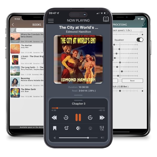 Download fo free audiobook The City at World\'s End [The Two Thousand Centuries Series] by Edmond Hamilton and listen anywhere on your iOS devices in the ListenBook app.