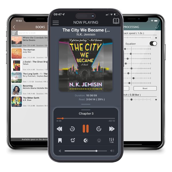 Download fo free audiobook The City We Became (Great Cities, #1) by N.K. Jemisin and listen anywhere on your iOS devices in the ListenBook app.