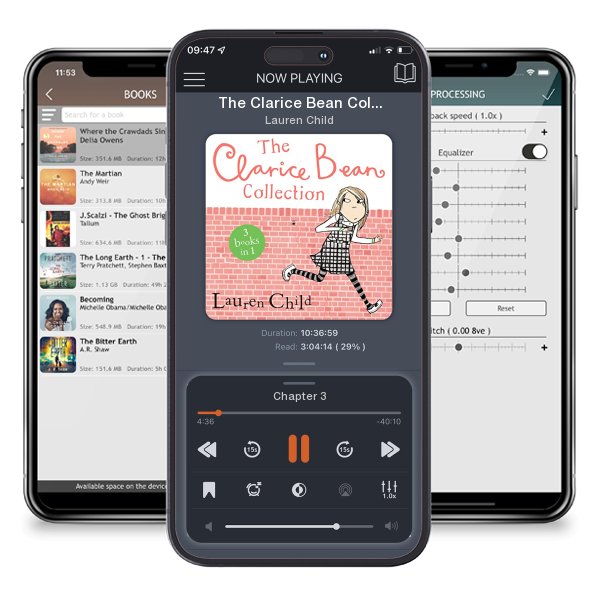 Download fo free audiobook The Clarice Bean Collection by Lauren Child and listen anywhere on your iOS devices in the ListenBook app.