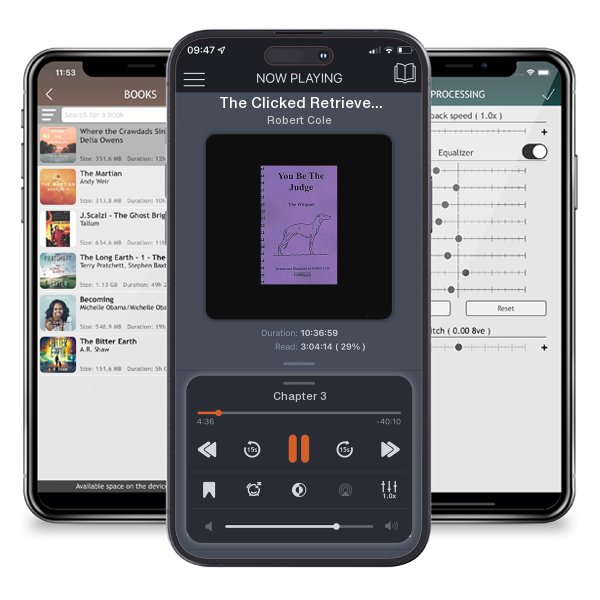Download fo free audiobook The Clicked Retriever by Robert Cole and listen anywhere on your iOS devices in the ListenBook app.