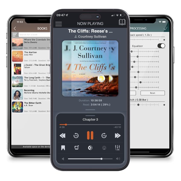 Download fo free audiobook The Cliffs: Reese's Book Club by J. Courtney Sullivan and listen anywhere on your iOS devices in the ListenBook app.