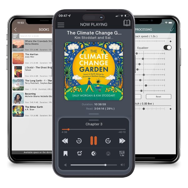 Download fo free audiobook The Climate Change Garden, Updated Edition: Down to Earth... by Kim Stoddart and Sally Morgan and listen anywhere on your iOS devices in the ListenBook app.