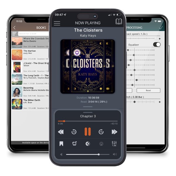 Download fo free audiobook The Cloisters by Katy Hays and listen anywhere on your iOS devices in the ListenBook app.