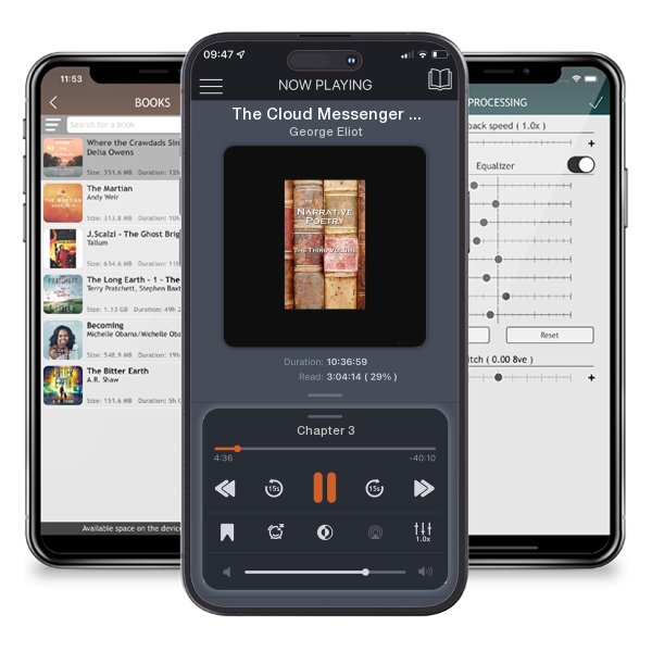 Download fo free audiobook The Cloud Messenger by Kalidasa: “Today well lived makes every yesterday a memory of happiness and every tomorrow a vision of hope. by George Eliot and listen anywhere on your iOS devices in the ListenBook app.