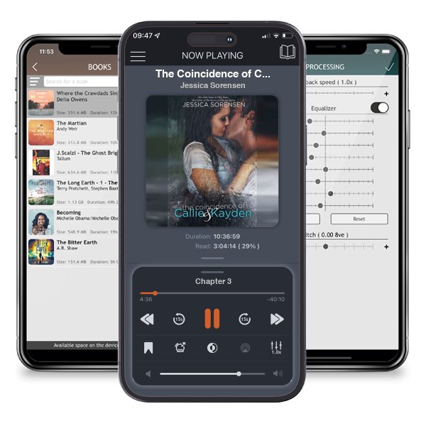 Download fo free audiobook The Coincidence of Callie & Kayden (The Coincidence, #1) by Jessica Sorensen and listen anywhere on your iOS devices in the ListenBook app.