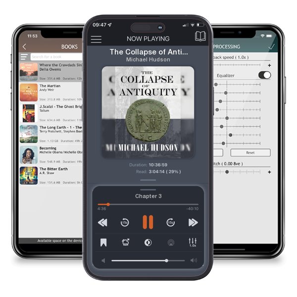 Download fo free audiobook The Collapse of Antiquity by Michael Hudson and listen anywhere on your iOS devices in the ListenBook app.