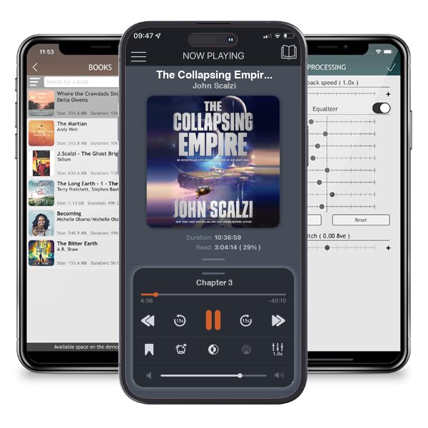 Download fo free audiobook The Collapsing Empire (The Interdependency, #1) by John Scalzi and listen anywhere on your iOS devices in the ListenBook app.