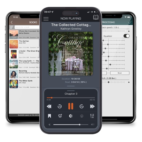 Download fo free audiobook The Collected Cottage: Gardening, Gatherings, and Collecting at Chestnut Cottage by Kathryn Greeley and listen anywhere on your iOS devices in the ListenBook app.