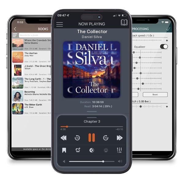 Download fo free audiobook The Collector by Daniel Silva and listen anywhere on your iOS devices in the ListenBook app.