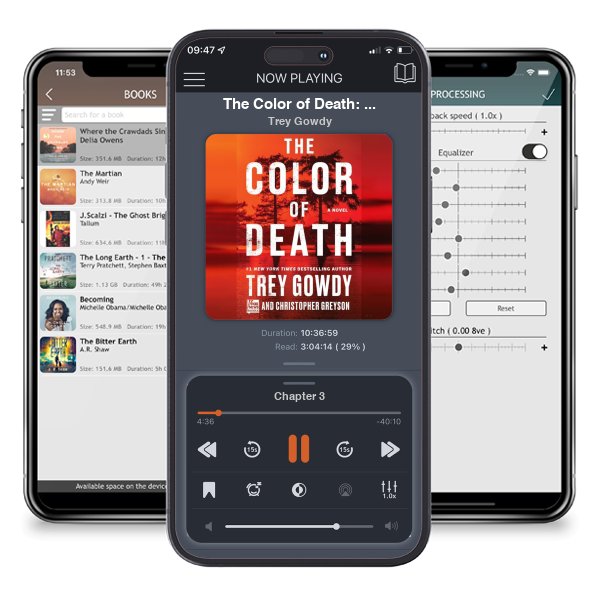 Download fo free audiobook The Color of Death: A Novel by Trey Gowdy and listen anywhere on your iOS devices in the ListenBook app.