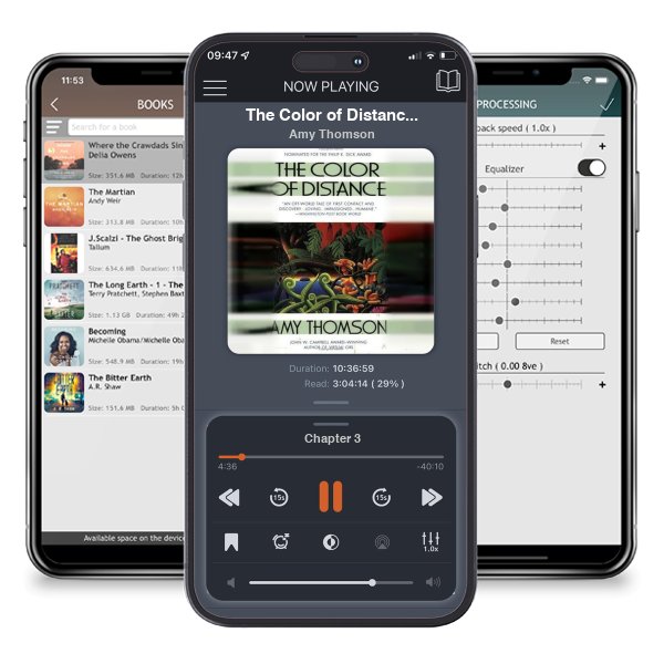 Download fo free audiobook The Color of Distance by Amy Thomson and listen anywhere on your iOS devices in the ListenBook app.