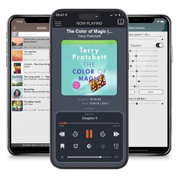 Download fo free audiobook The Color of Magic (Discworld, #1; Rincewind, #1) by Terry Pratchett and listen anywhere on your iOS devices in the ListenBook app.