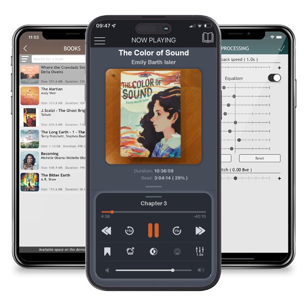 Download fo free audiobook The Color of Sound by Emily Barth Isler and listen anywhere on your iOS devices in the ListenBook app.