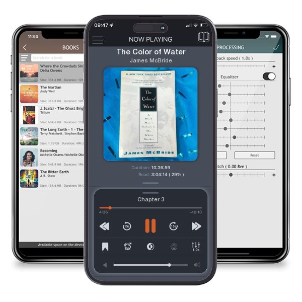 Download fo free audiobook The Color of Water by James McBride and listen anywhere on your iOS devices in the ListenBook app.