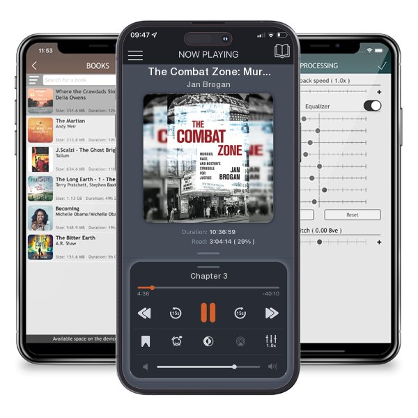 Download fo free audiobook The Combat Zone: Murder, Race, and Boston's Struggle for Justice by Jan Brogan and listen anywhere on your iOS devices in the ListenBook app.