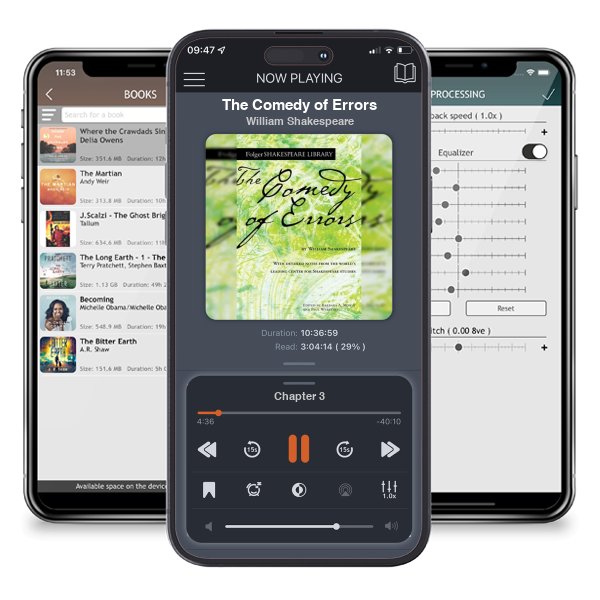 Download fo free audiobook The Comedy of Errors by William Shakespeare and listen anywhere on your iOS devices in the ListenBook app.