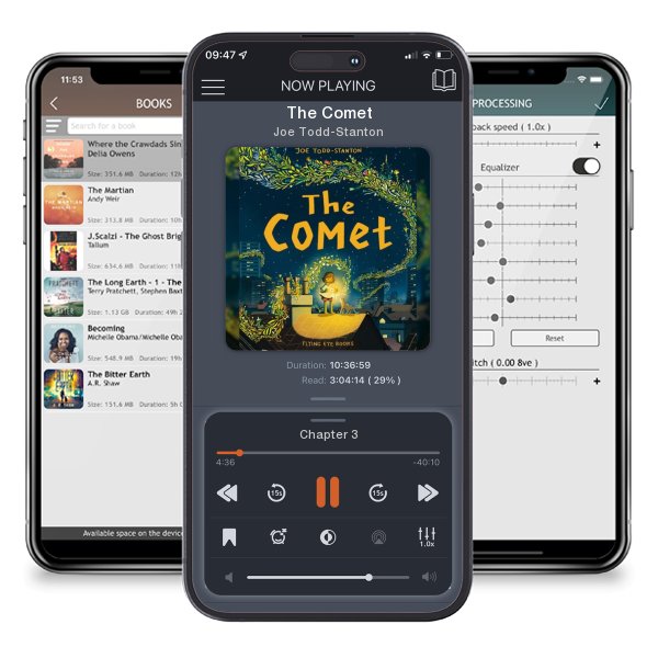 Download fo free audiobook The Comet by Joe Todd-Stanton and listen anywhere on your iOS devices in the ListenBook app.
