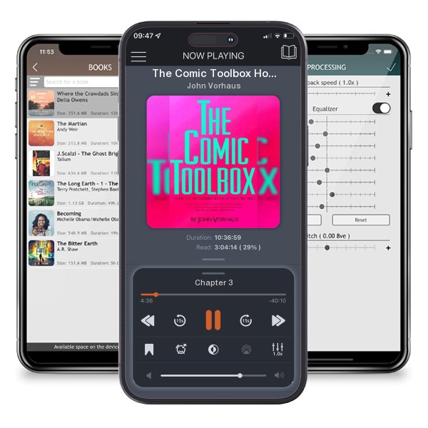 Download fo free audiobook The Comic Toolbox How to Be Funny Even If You're Not by John Vorhaus and listen anywhere on your iOS devices in the ListenBook app.