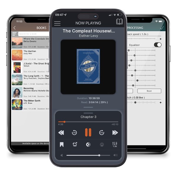 Download fo free audiobook The Compleat Housewife: Or, Accomplish'd Gentlewoman's Companion by Esther Levy and listen anywhere on your iOS devices in the ListenBook app.