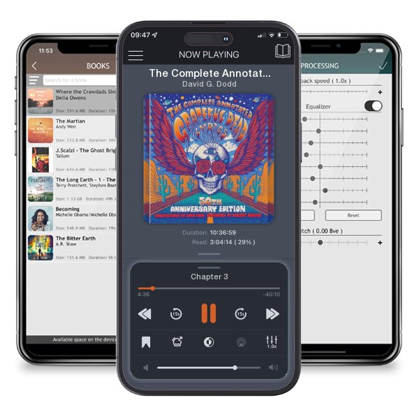 Download fo free audiobook The Complete Annotated Grateful Dead Lyrics by David G. Dodd and listen anywhere on your iOS devices in the ListenBook app.