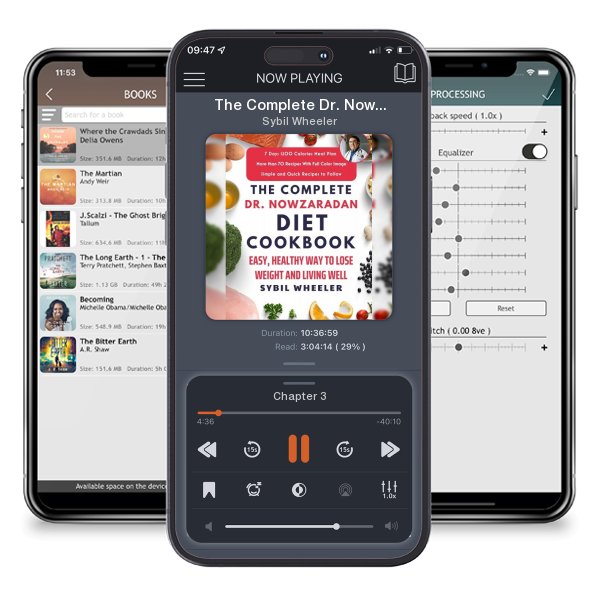 Download fo free audiobook The Complete Dr. Nowzaradan Diet Cookbook: Easy, Healthy Way... by Sybil Wheeler and listen anywhere on your iOS devices in the ListenBook app.