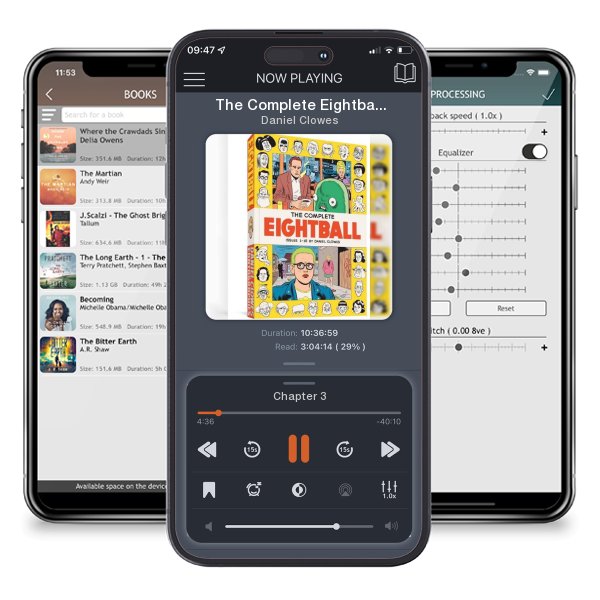 Download fo free audiobook The Complete Eightball 1-18 by Daniel Clowes and listen anywhere on your iOS devices in the ListenBook app.