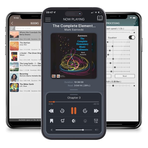 Download fo free audiobook The Complete Elementary Music Rudiments Answers by Mark Sarnecki and listen anywhere on your iOS devices in the ListenBook app.