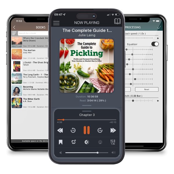 Download fo free audiobook The Complete Guide to Pickling: Pickle and Ferment Everything Your Garden or Market Has to Offer by Julie Laing and listen anywhere on your iOS devices in the ListenBook app.