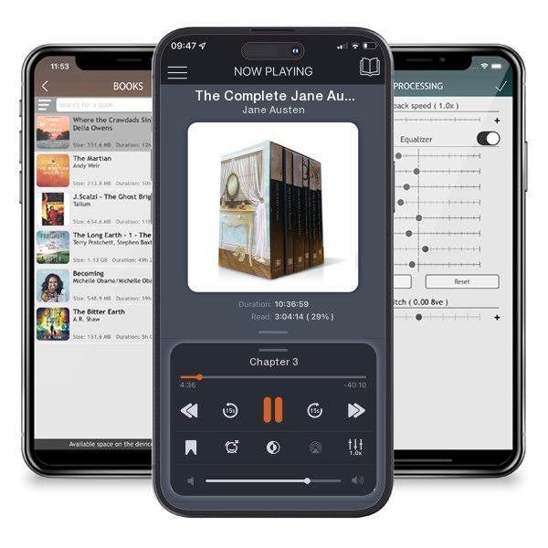 Download fo free audiobook The Complete Jane Austen Collection (Boxed Set) by Jane Austen and listen anywhere on your iOS devices in the ListenBook app.