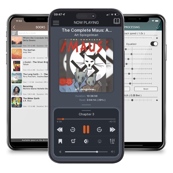 Download fo free audiobook The Complete Maus: A Survivor's Tale by Art Spiegelman and listen anywhere on your iOS devices in the ListenBook app.