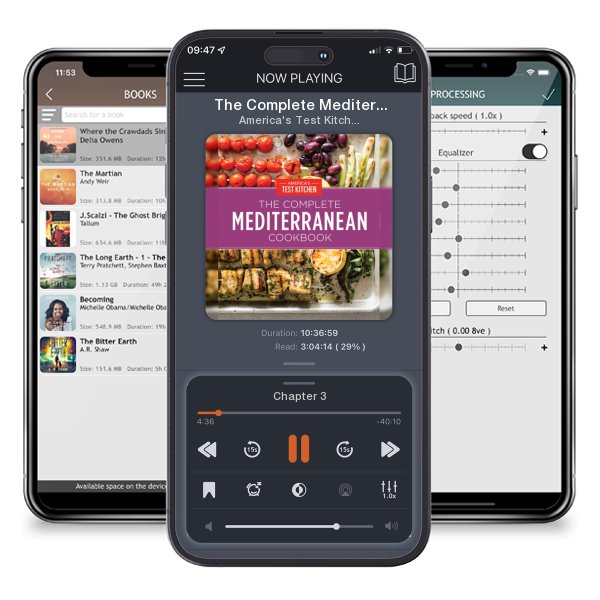 Download fo free audiobook The Complete Mediterranean Cookbook Gift Edition: 500... by America's Test Kitchen and listen anywhere on your iOS devices in the ListenBook app.