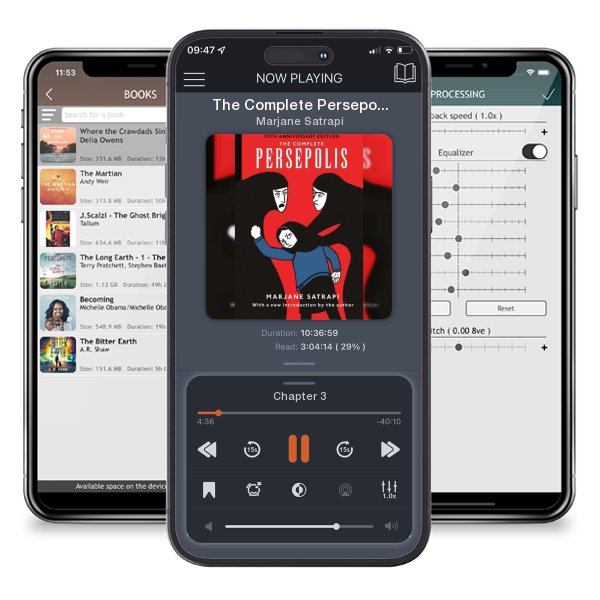 Download fo free audiobook The Complete Persepolis: 20th Anniversary Edition by Marjane Satrapi and listen anywhere on your iOS devices in the ListenBook app.