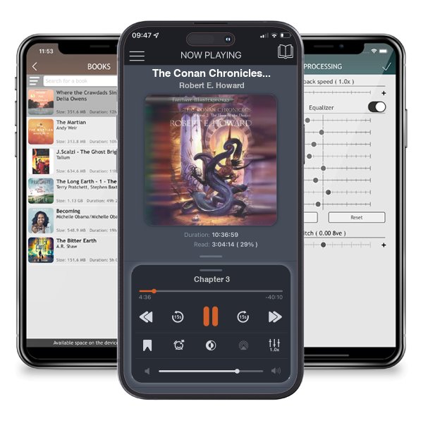 Download fo free audiobook The Conan Chronicles: Volume 2: The Hour of the Dragon (The Conan Chronicles, #2) by Robert E. Howard and listen anywhere on your iOS devices in the ListenBook app.