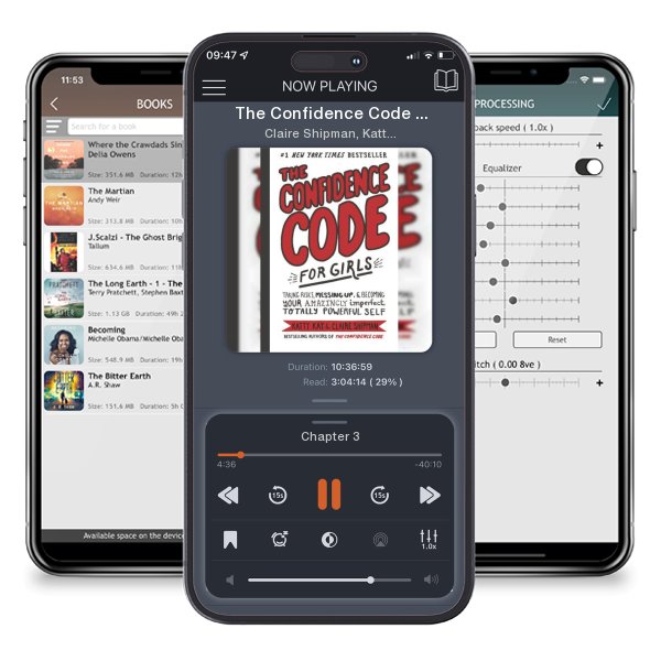 Download fo free audiobook The Confidence Code for Girls: Taking Risks, Messing Up, &... by Claire Shipman, Katty Kay, et al. and listen anywhere on your iOS devices in the ListenBook app.