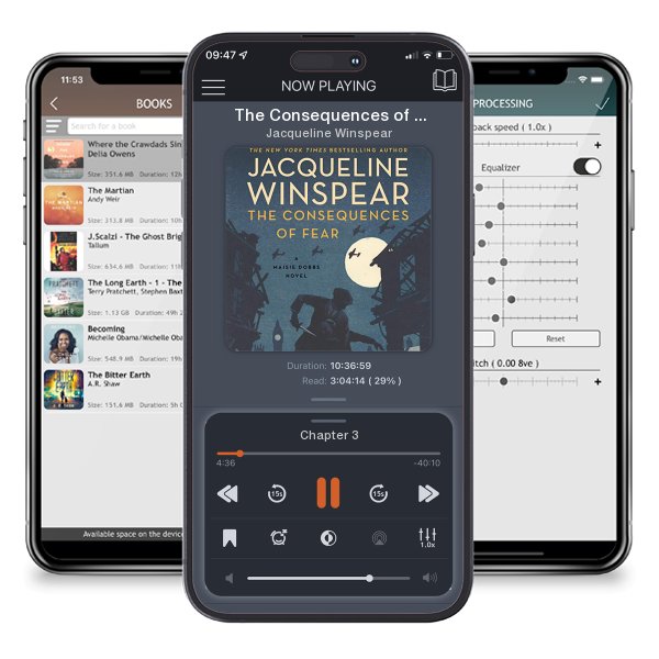 Download fo free audiobook The Consequences of Fear by Jacqueline Winspear and listen anywhere on your iOS devices in the ListenBook app.